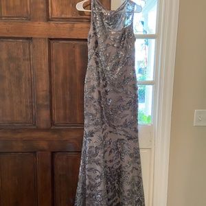 Calvin Klein formal sequin dress